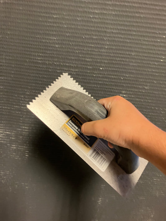 Trowel 3/16" x 1/4" Economy