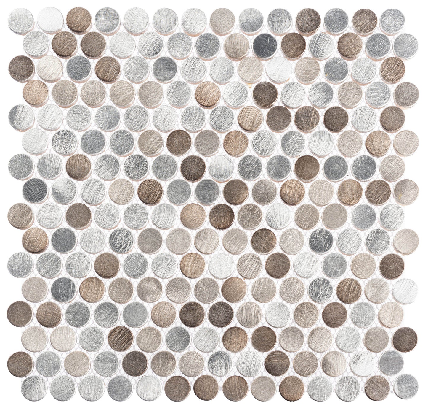 Prism Road 12x12 Penny Round Mosaic