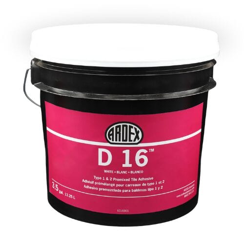 D 16 Type 1 & 2 Premixed Tile Adhesive (Mastic) 1 GAL