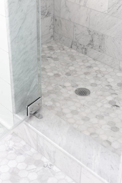 Venatino Carrara Hexagon 2x2 Honed