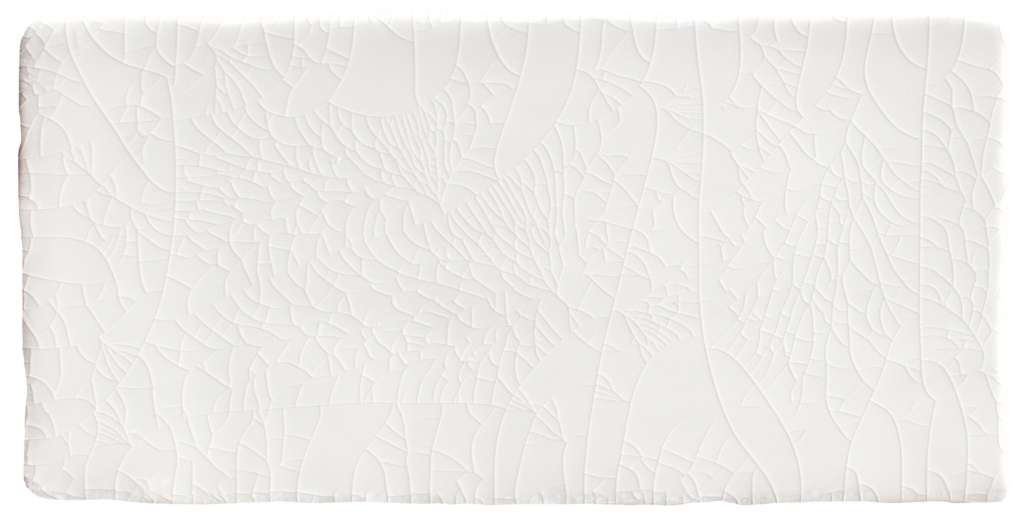 White Crackle 3x6