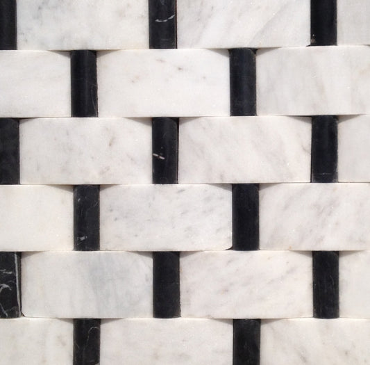 Casa Bianca, Nero, Wickerworks 2x4 Honed