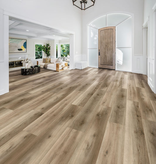 Weathered Walnut 9x60 room scene