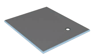 Wedi Pan 5x6 Corner Drain