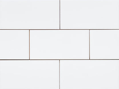 White 3x6 Glossy