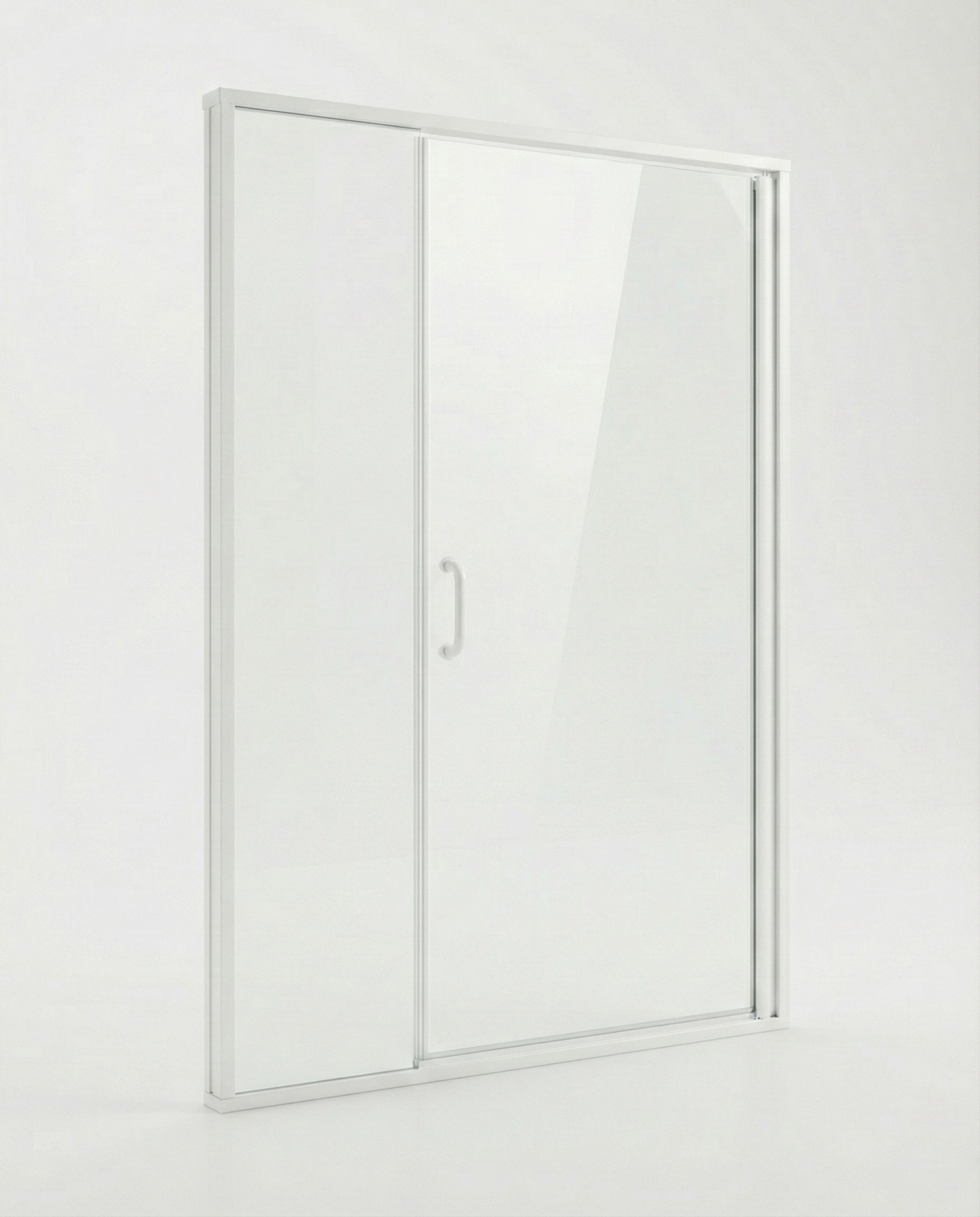 White Door & Panel 48" x 68-5/8" AquaglideXP