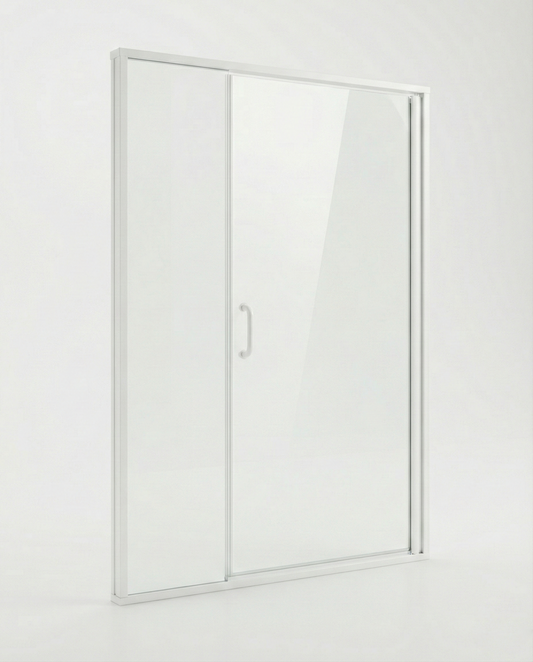 White Door & Panel 48" x 68-5/8" AquaglideXP
