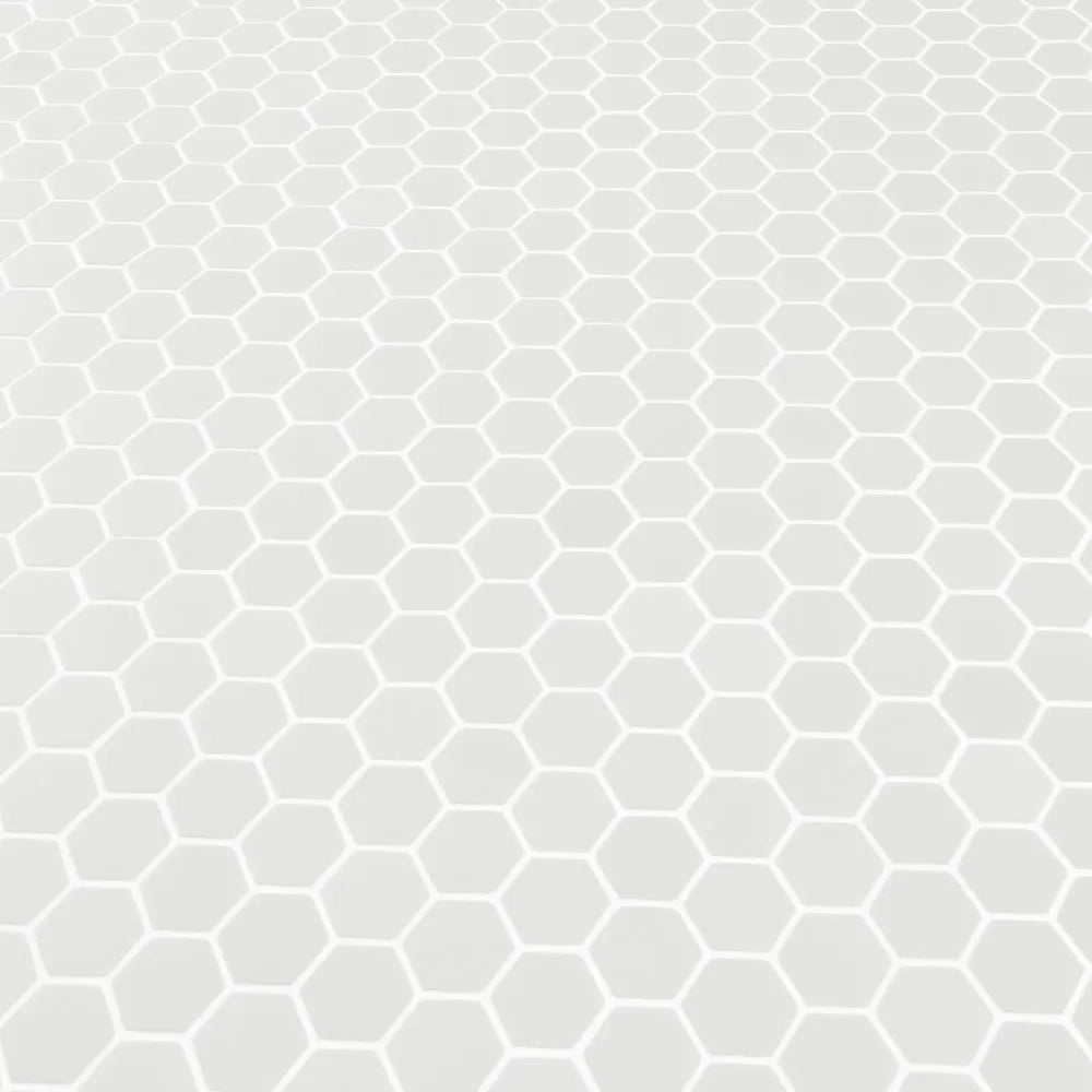 White Hexagon 1x1