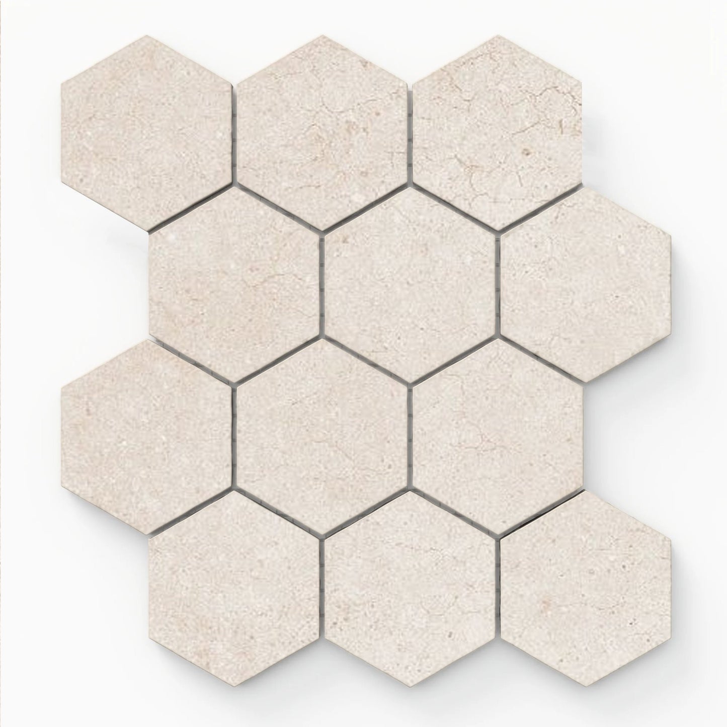 White Hexagon 4x4