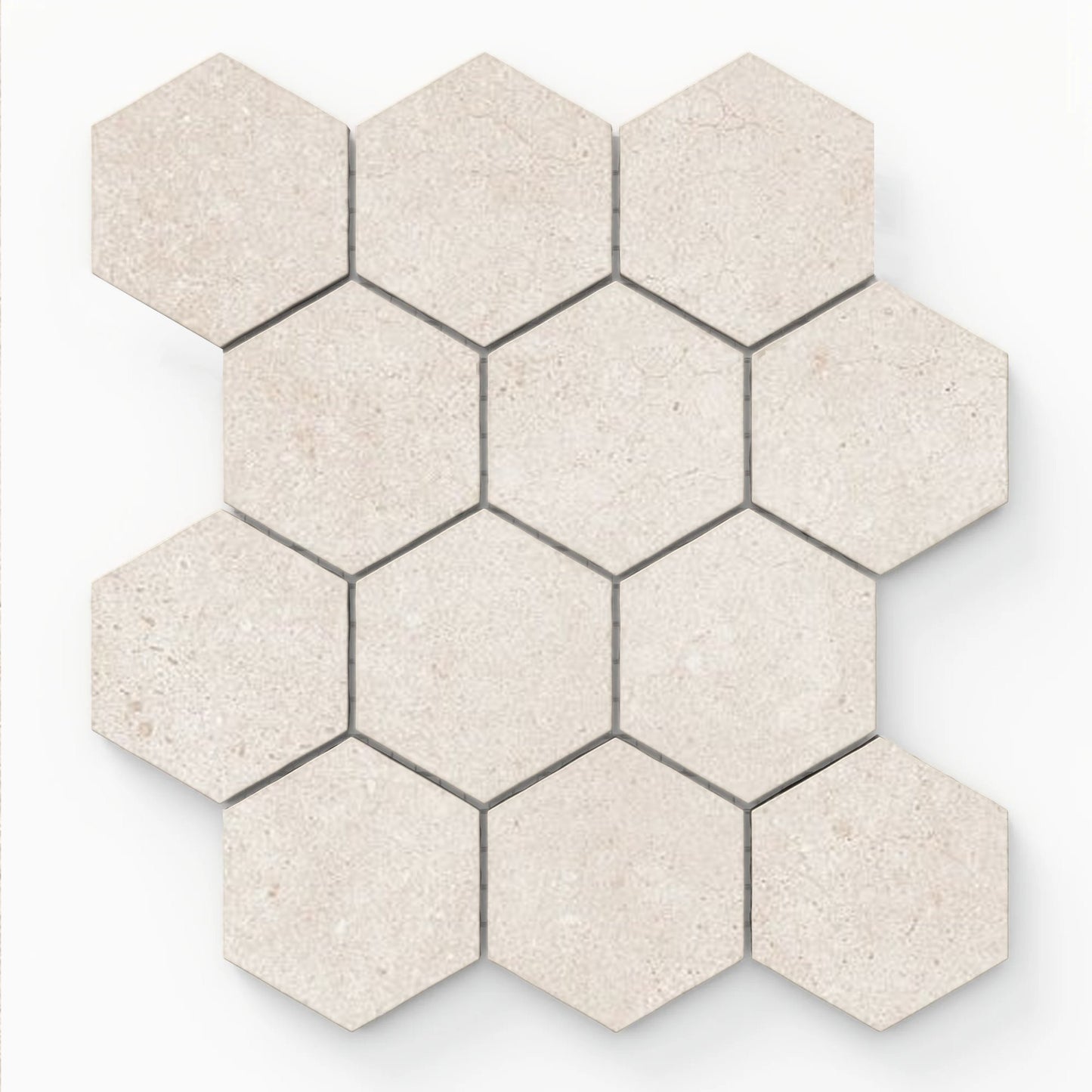 White Hexagon 4x4