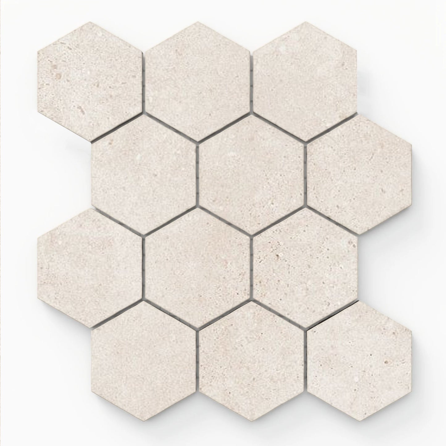 White Hexagon 4x4