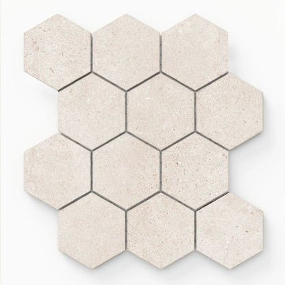 White Hexagon 4x4