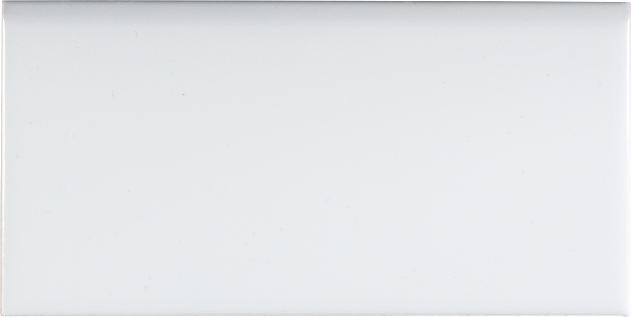 White Trim 3x6 Glossy