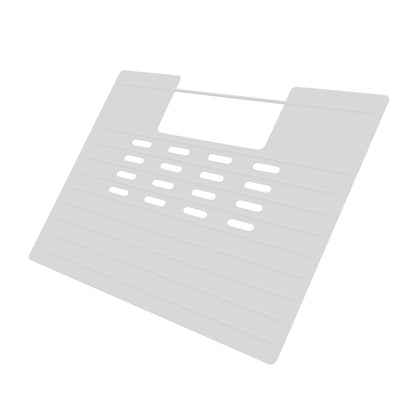 White Vanity Bath Mat 22"