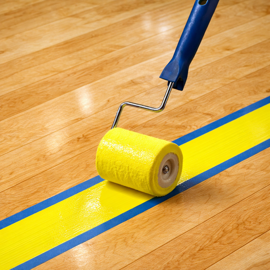 Yellow Game Line Paint
