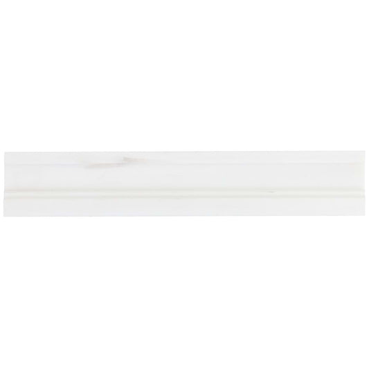 Bianco Dolomite Premium Modrail Trim 2X12 Honed