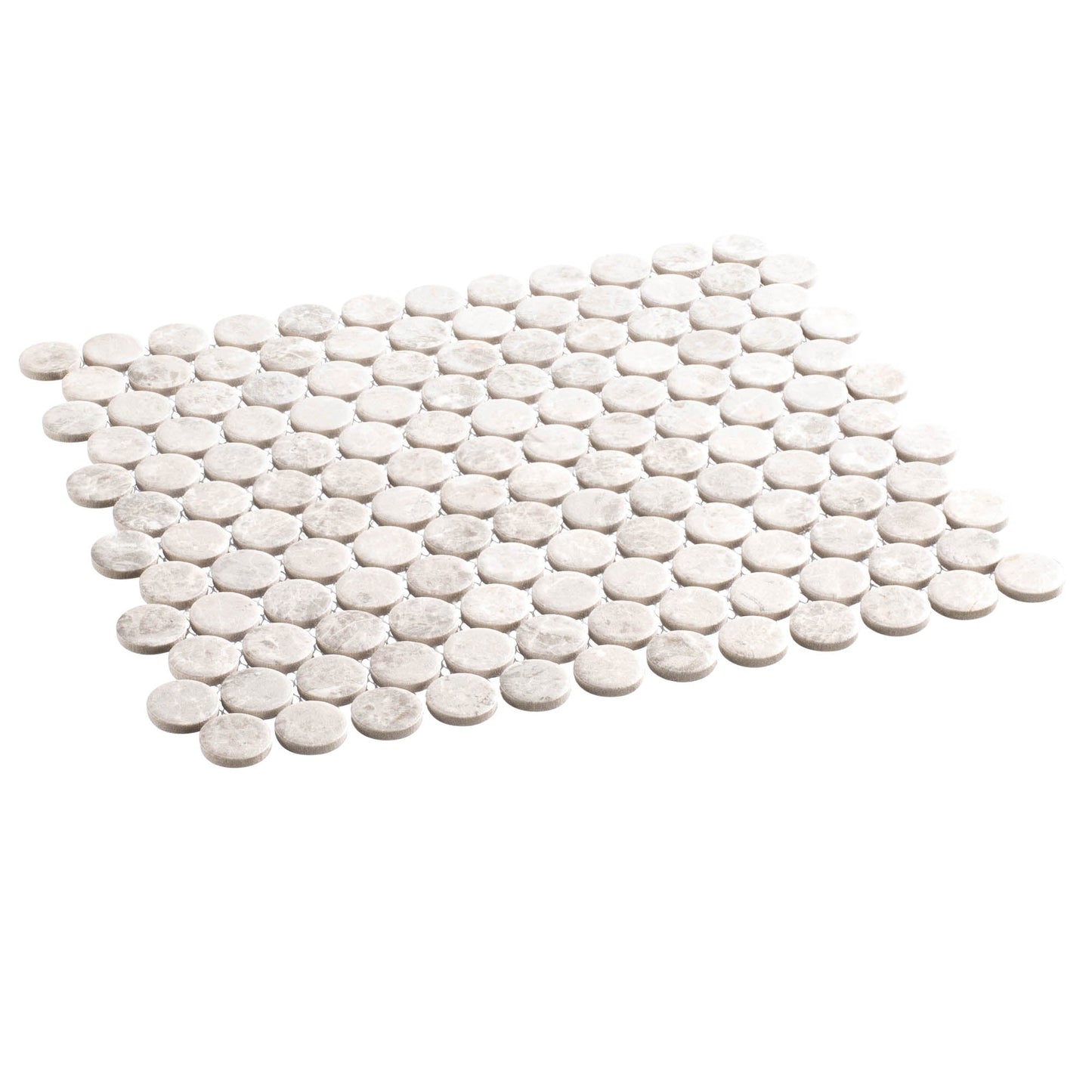 Kalum Penny Round Mosaic