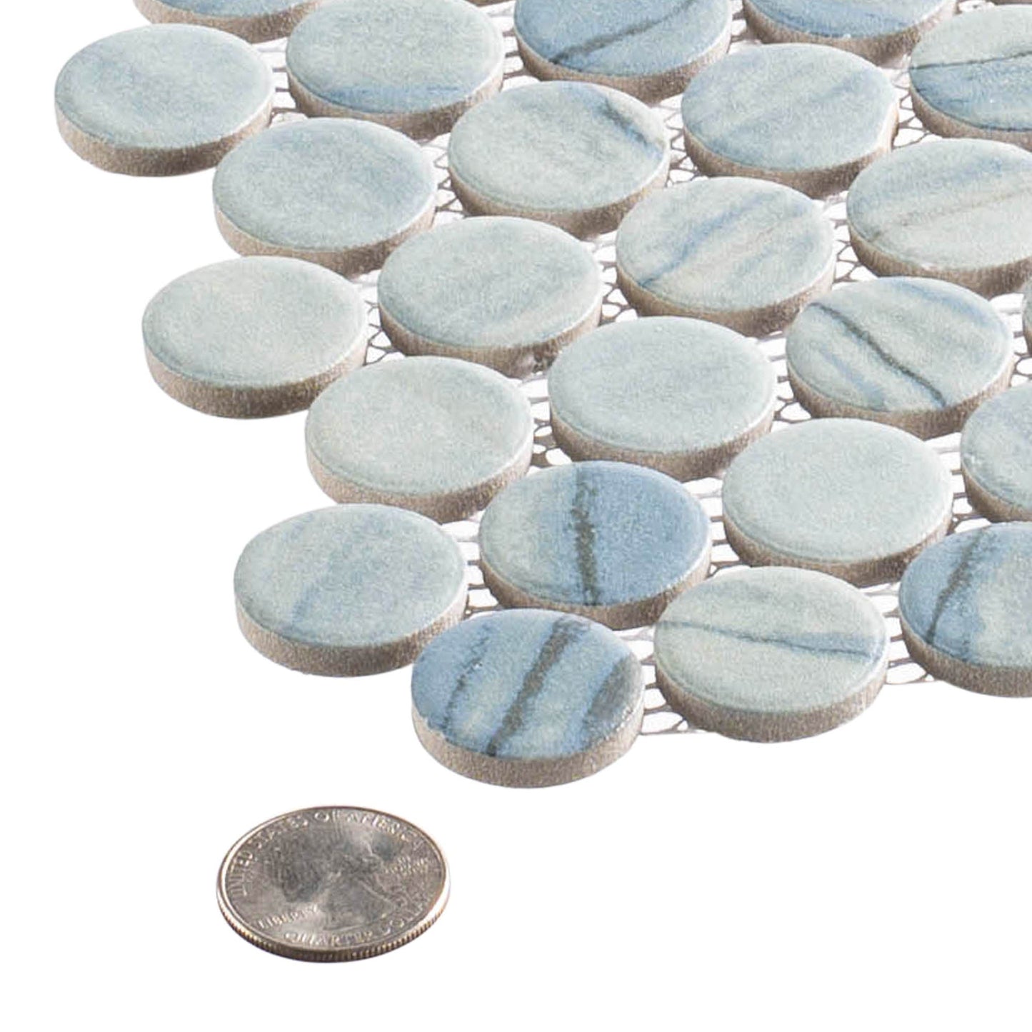 Celian Penny Round Mosaic