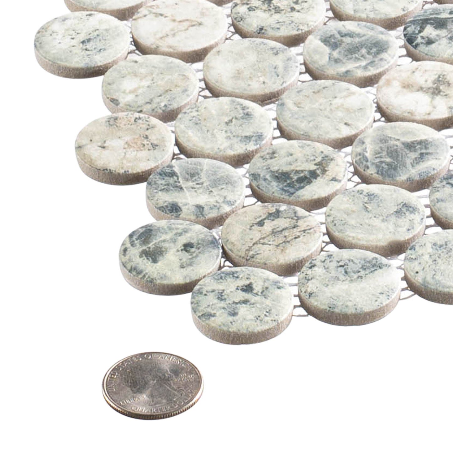 Janesse Penny Round Mosaic