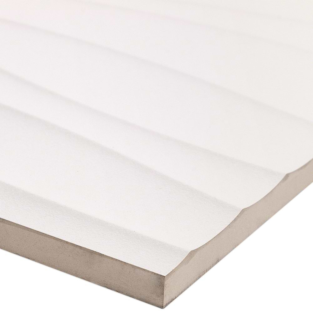 Current White 12X36 Semi-Polished