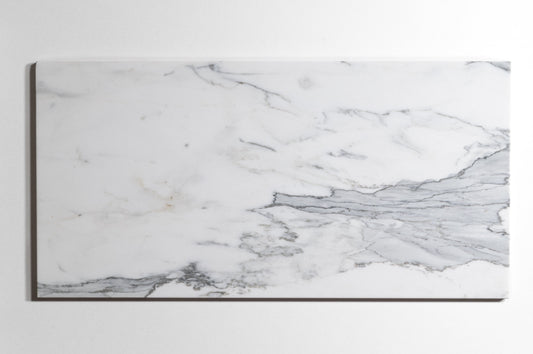 Calacatta Polished Beveled 12x24 — Calacatta