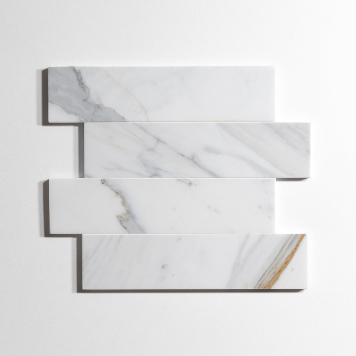 Calacatta Polished Beveled 3x12