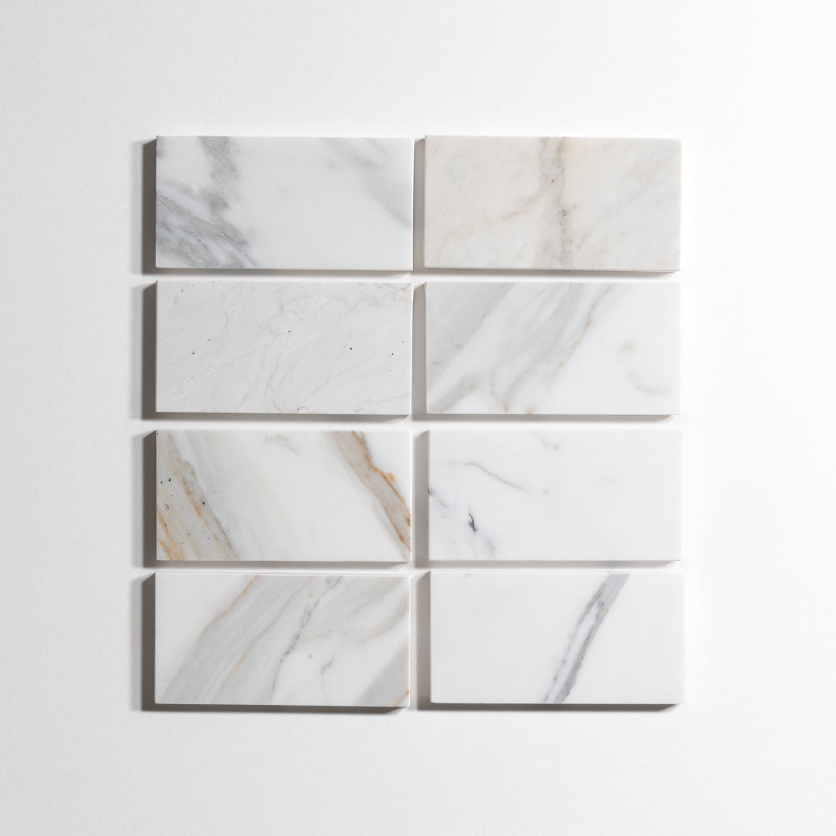 Calacatta Honed Tumbled 3x6