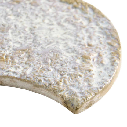 Moonstone White 5" Textured