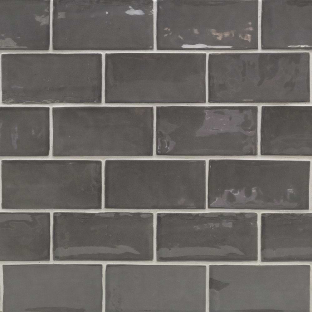Gris Oscurio 3X6 Glazed