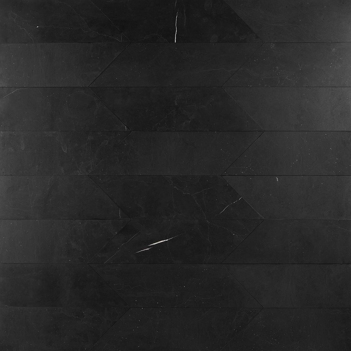 Marquina Chevron 3X12 Honed
