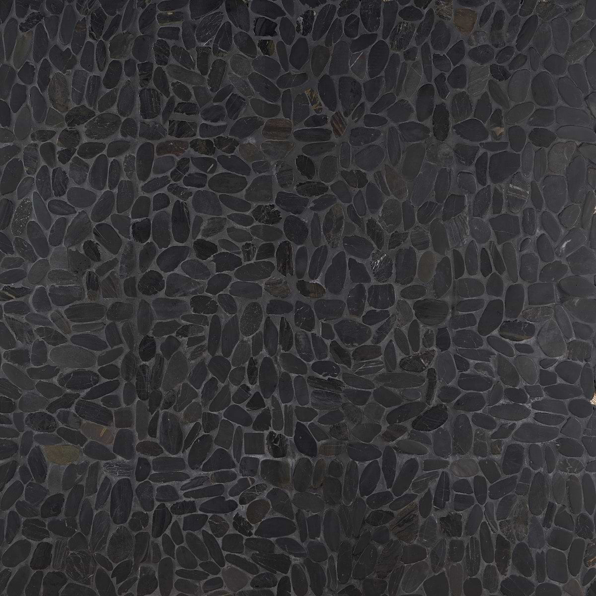 Sliced Gem Black Polished