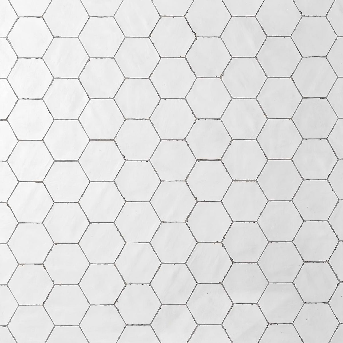 Solaro White 6" Hex Matte