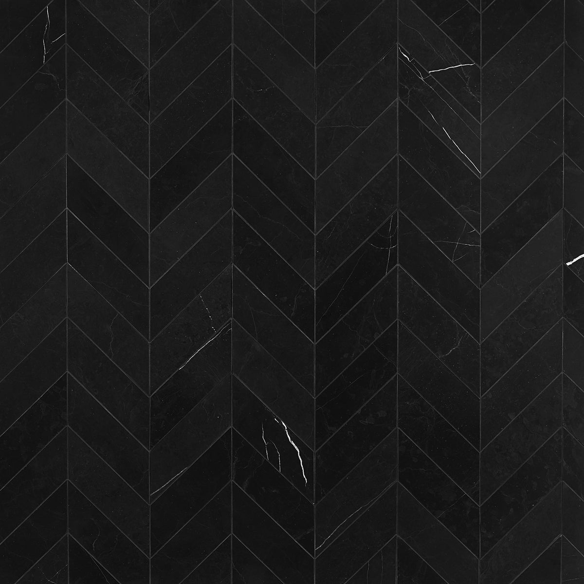 Marquina Chevron 3X12 Honed