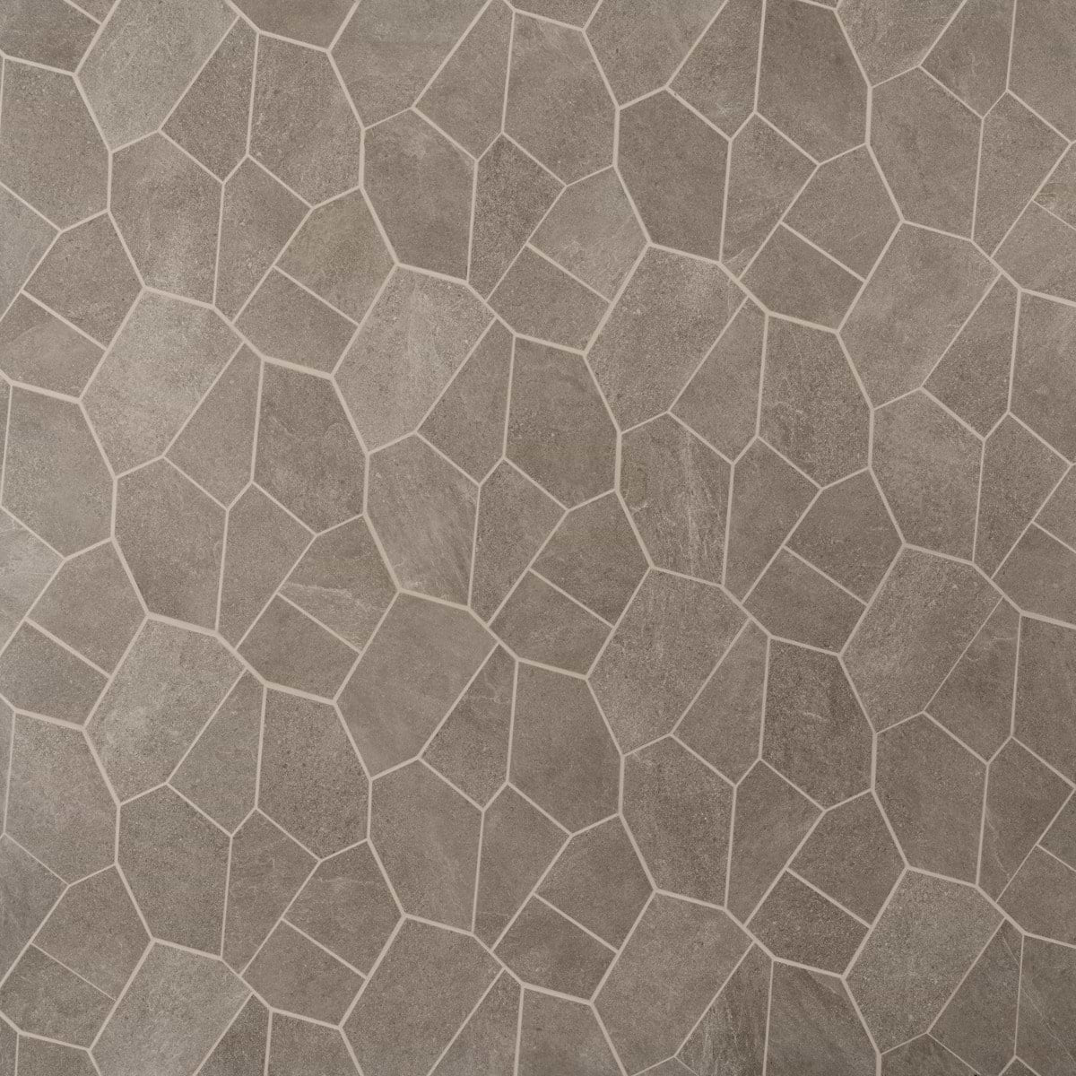 Caramel Brown Organic Pattern Matte