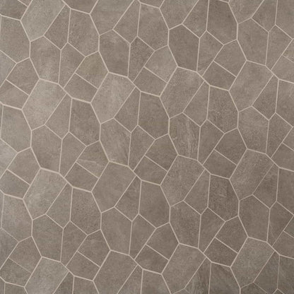 Caramel Brown Organic Pattern Matte
