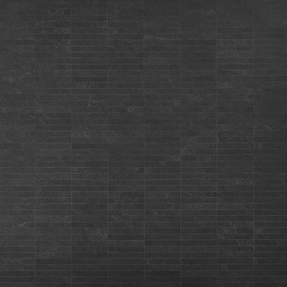 Charcoal Black Stacked 1X6 Matte