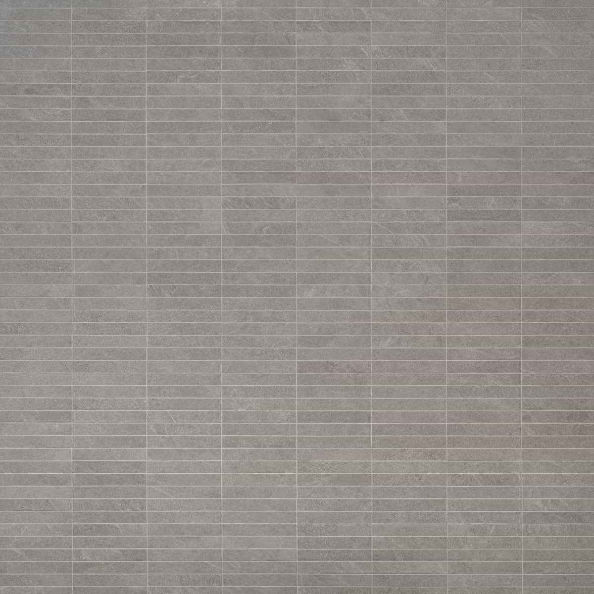 Silver Gray Stacked 1X6 Matte
