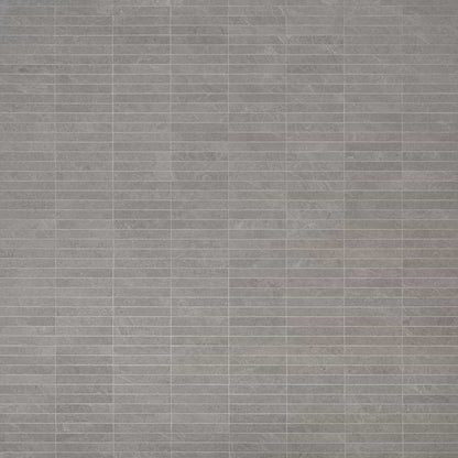 Silver Gray Stacked 1X6 Matte
