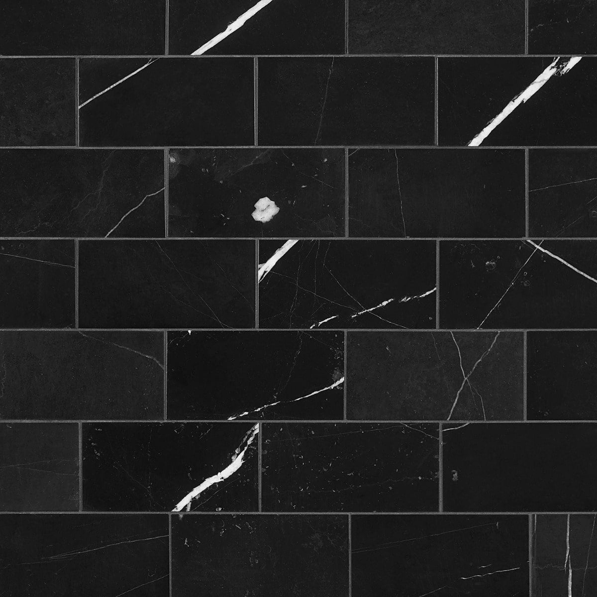 Marquina 3X6 Honed
