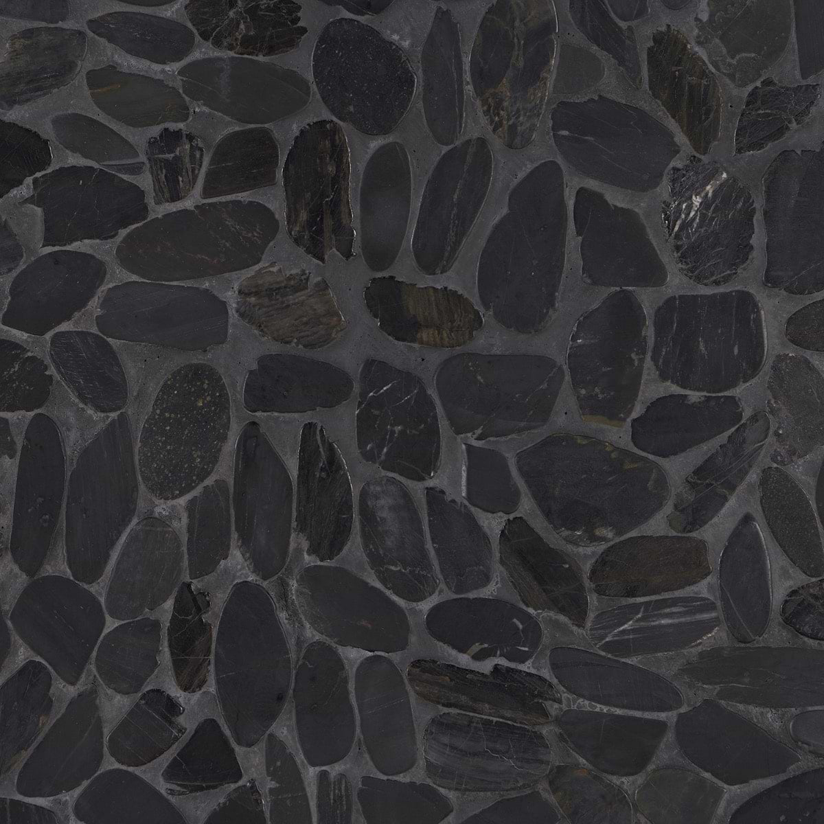 Sliced Gem Black Polished