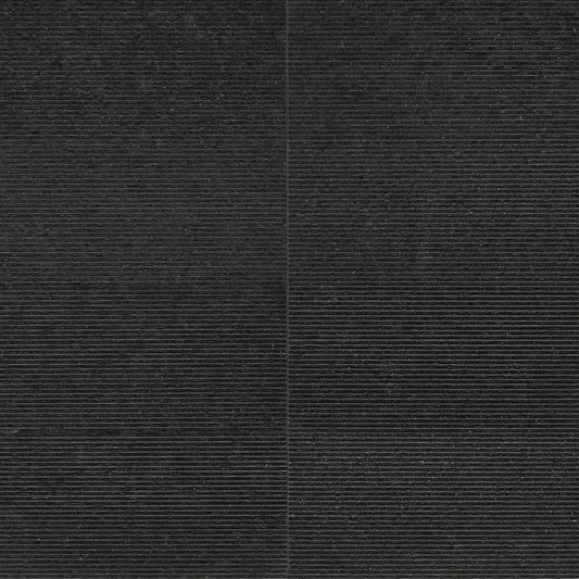 Carvina Split Noir Basalt 12X24 Textured
