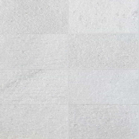 Carvina Split Bianco Ice 12X24 Textured
