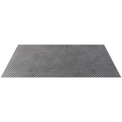 Solid Black 1" Hex Polished