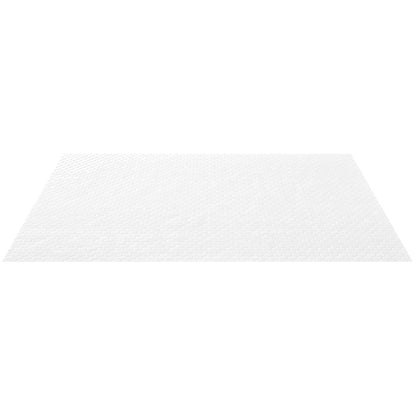 Solid White 1" Hex Polished