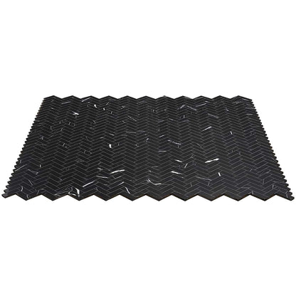 Marquina Herringbone 1X3 Polished