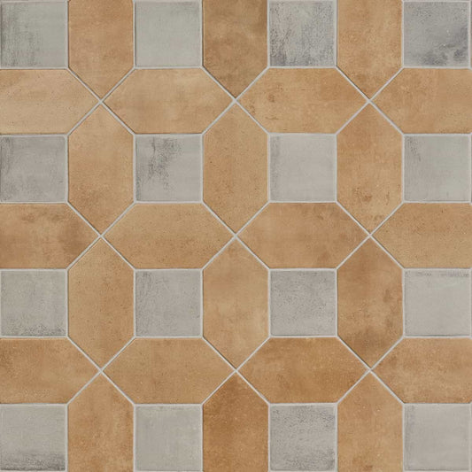 Terracotta Picket Dove Gray Square (KIT ONLY) 4X8 Matte