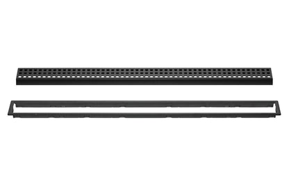 Matte Black 55" Grate Assembly Square