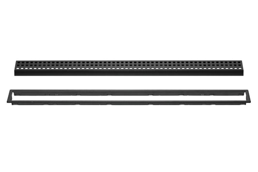 Matte Black 55" Grate Assembly Square