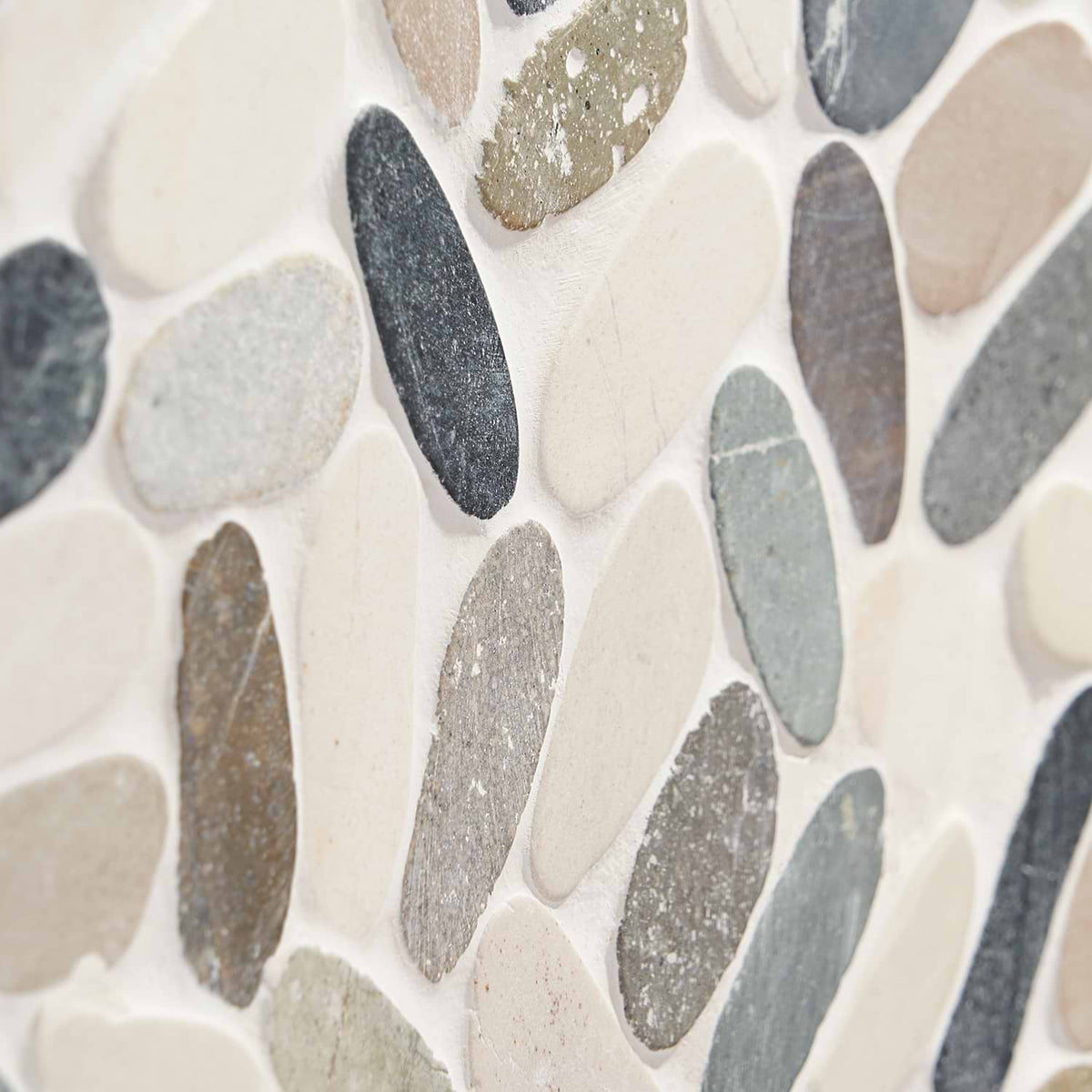 Pebblestone Raja Ampat Sliced Flat Oval Honed
