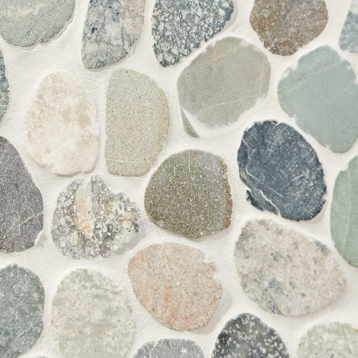 Pebblestone Sumatra Sliced Round Honed